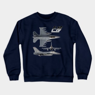 F-16 Fighting Falcon Crewneck Sweatshirt